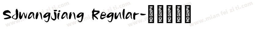 SJwangjiang Regular字体转换